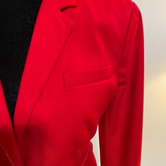 Banana Republic Red Jacket/Blazer Size 10 - Picture 4 of 7